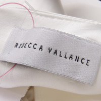 Rebecca Vallance Robe en Viscose en Blanc