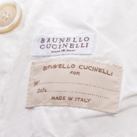 Brunello Cucinelli Giacca/Cappotto in Bianco