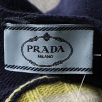 Prada Capispalla in Lana in Blu