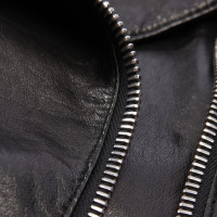 J Brand Jacket/Coat Leather in Black