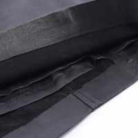 SCHYIA Skirt Leather in Black