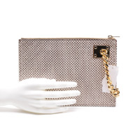 Sophie Hulme Clutch Bag Leather in White