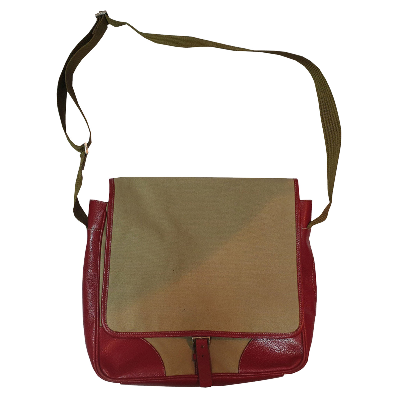 Prada Shoulder bag Leather in Bordeaux - Second Hand Prada Shoulder bag  Leather in Bordeaux buy used for 175€ (4504527)