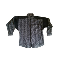 Gianni Versace Blouse blouse in antraciet