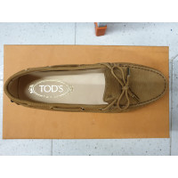 Tod's Slippers/Ballerinas Leather in Ochre