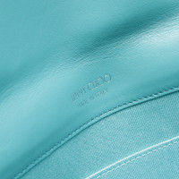 Jimmy Choo Clutch Bag Leather in Blue