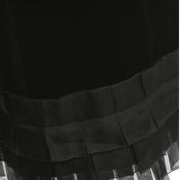 Blumarine Velvet dress in black