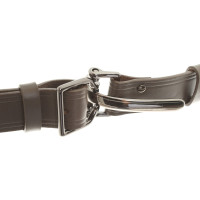 Schumacher Leather belt with clip closure