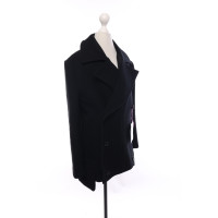 Yohji Yamamoto Jacket/Coat Wool in Black