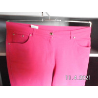 Louis Feraud Trousers Cotton in Pink