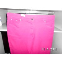 Louis Feraud Trousers Cotton in Pink