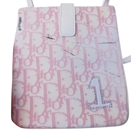 Dior Shoulder bag Canvas in Pink