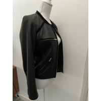 Isabel Marant Jacket/Coat Leather in Black