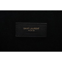 Saint Laurent Cabas Baby aus Leder in Schwarz