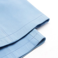 SCHYIA Paire de Pantalon en Cuir en Bleu
