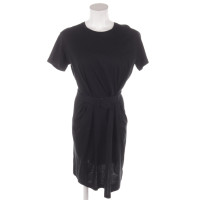 Saint Laurent Kleid aus Baumwolle in Schwarz