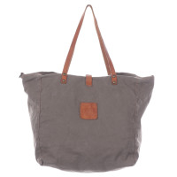 Campomaggi Shoulder bag Cotton in Brown