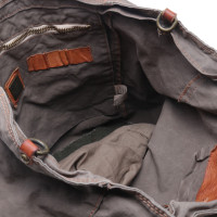 Campomaggi Shoulder bag Cotton in Brown