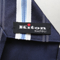 Kiton Krawatte mit Streifenmuster