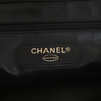 Chanel Reistas Leer in Zwart