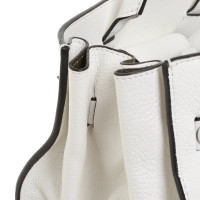 Coccinelle Handtasche aus Leder in Weiß