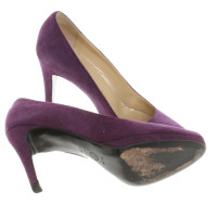 Russell & Bromley Pumps/Peeptoes Suède in Violet