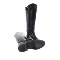 Jil Sander Pumps/Peeptoes Leather in Black