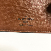 Louis Vuitton Agenda aus Leder in Braun