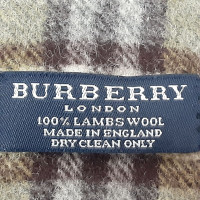 Burberry Schal/Tuch aus Wolle in Beige