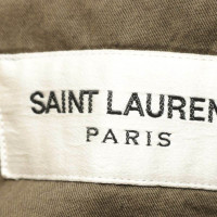 Saint Laurent Veste/Manteau en Coton en Vert