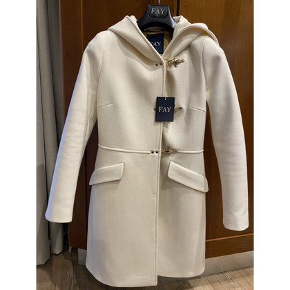 Fay Jacket/Coat Wool in White