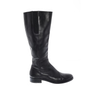 Jil Sander Boots Leather in Black