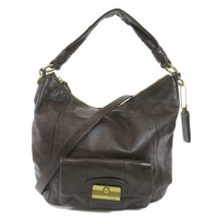 Coach Tote Bag aus Leder in Braun