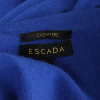 Escada Tricot en Cachemire en Bleu