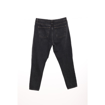 Topshop Jeans aus Baumwolle in Grau