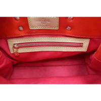 Louis Vuitton Reade in Pelle verniciata in Rosso