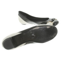 Gucci Ballerine in bianco e nero