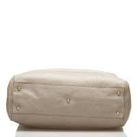 Gucci Bamboo Bag Leather in Beige