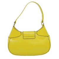Prada Shoulder bag Leather in Yellow