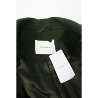 Ivy & Oak Jacke/Mantel aus Wolle in Grün