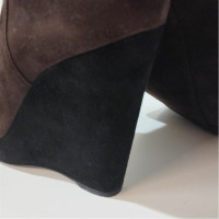 Prada Boots Suede in Brown