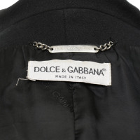 Dolce & Gabbana Blazer aus Wolle in Schwarz