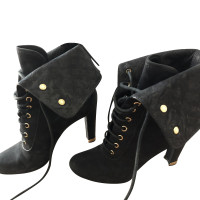 Louis Vuitton Ankle boots Suede in Black