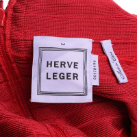 Hervé Léger Kleid in Rot