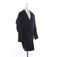 Theyskens' Theory Jacket/Coat Wool in Grey