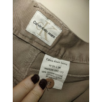 Calvin Klein Jeans Jeans Cotton in Khaki