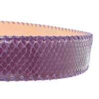 Reptile's House Python belt purple