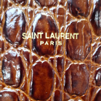 Saint Laurent Sac à bandoulière en Cuir en Marron