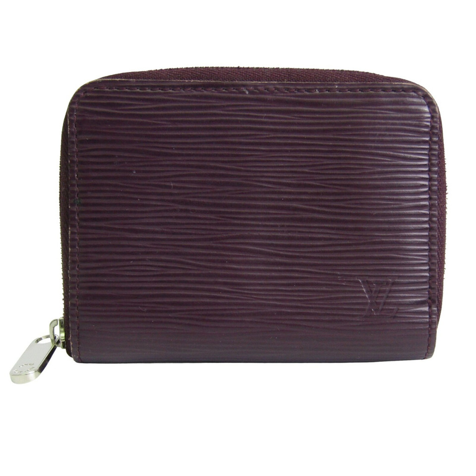 Louis Vuitton Zippy Portemonnaie Leather in Violet