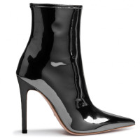 Elisabetta Franchi Boots Leather in Black